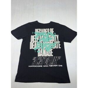 Neo4ic Dieselboy Destroyer Cyberpunk Graphic Short Sleeve Shirt Black AOP Mens L